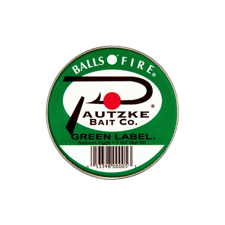 Pautzke Balls O' Fire Salmon Eggs – Green Label 1 oz 