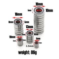 thumbnail image 3 of Bearings Durable Construction Rc Repair Accessory Bearings for TRAXXAS 1/8 4WD SLEDGE, 28PCS Parts, 3 of 6