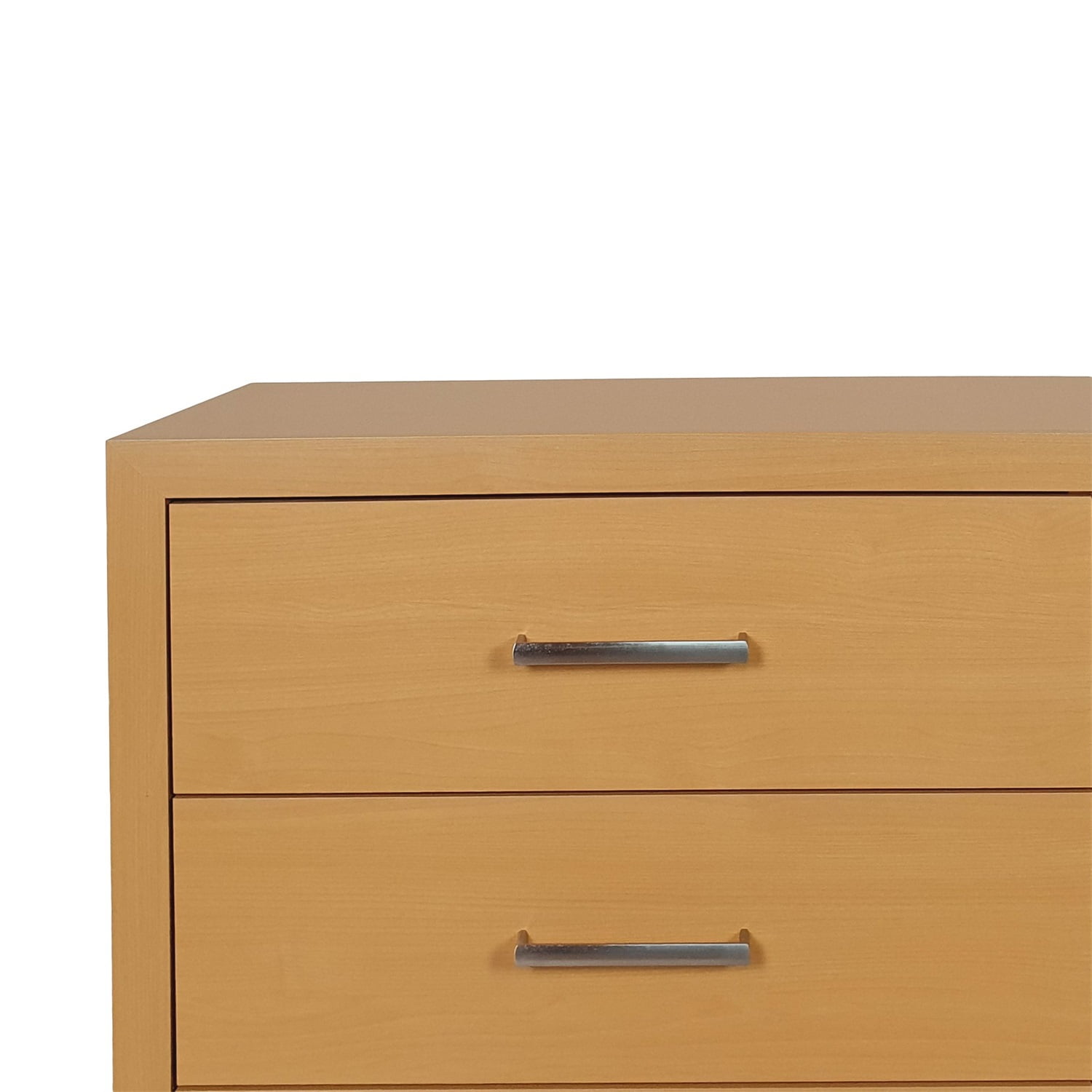 Kadyn 6 Drawer Double Dresser, Drawer Dresser for Bedroom, Modern Drawer Dresser for Living Room, Maple and Black Kadyn 6 Drawer Double Dresser, Drawer Dresser for Bedroom, Modern Drawer Dresser for Living Room, Maple and Black