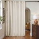 thumbnail image 4 of Cortinas Jinchan de Lino y Poliéster Beige, 244 cm de Largo, 1 Panel, 4 of 4