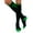 Black, variant on NV-X Graduated Compression Men's Sock White/Navy Large (A550)