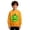 Yellow, variant on Girls Sweatshirt Boys Glow Halloween Print Fleece Hoodless Long Sleeve Pullover Black 2-3 Years
