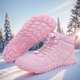 thumbnail image 1 of Botas de nieve descalzas Zapatos descalzos de felpa Zapatos de trail running de felpa para hombres y mujeres, 1 of 9