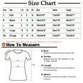 thumbnail image 3 of IROINNID Summer T-shirt For Women Fashion Casual Print Round Neck Loose Short Sleeve Top Blouse On Sale, 3 of 4