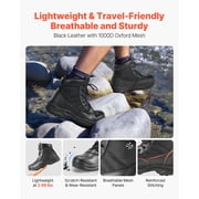 KFFKFF Mens Tactical Military Boots, 6-inch Combat Hiking and Work Footwear, Lightweight, Durable, and Breathable Design for Outdoor Activities, Security, and Mountaineering, US Size 10