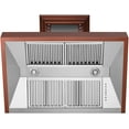 thumbnail image 3 of Zline Kitchen and Bath ZLINE 36" Designer Series Wall Mount Range Hood (655-SCCCS-36), 3 of 9