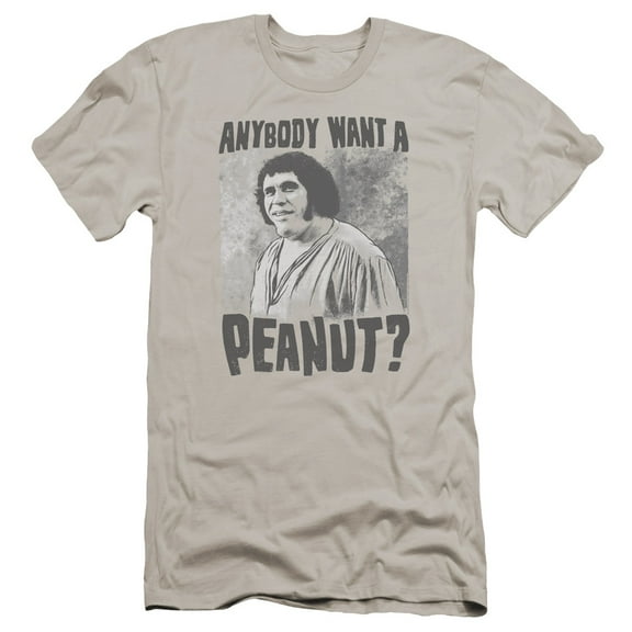 Pb A Giant Snack Premium Adult Slim Fit 30/1 T-Shirt Silver