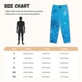 thumbnail image 3 of Balery Winter With Snowflakes Pantalones de pijama para mujer, pijamas ultraligeros, pantalones de estar por casa-X-Large, 3 of 6