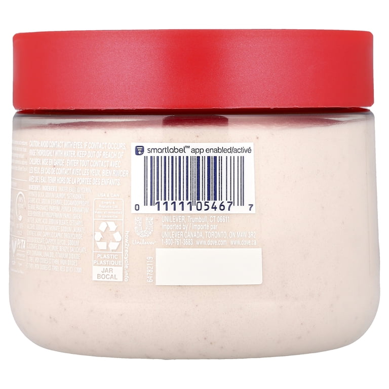 Dove Pomegranate Seeds & Shea Butter Body Scrub, 15 oz photo 3