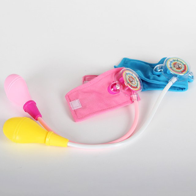 Children Blood Pressure Playset Toy Simulation Stethoscope Toy Simulation Blood Pressure Toy Educational Toy Kids Role Play Toy Children Blood Pressure Playset Toy Role Play