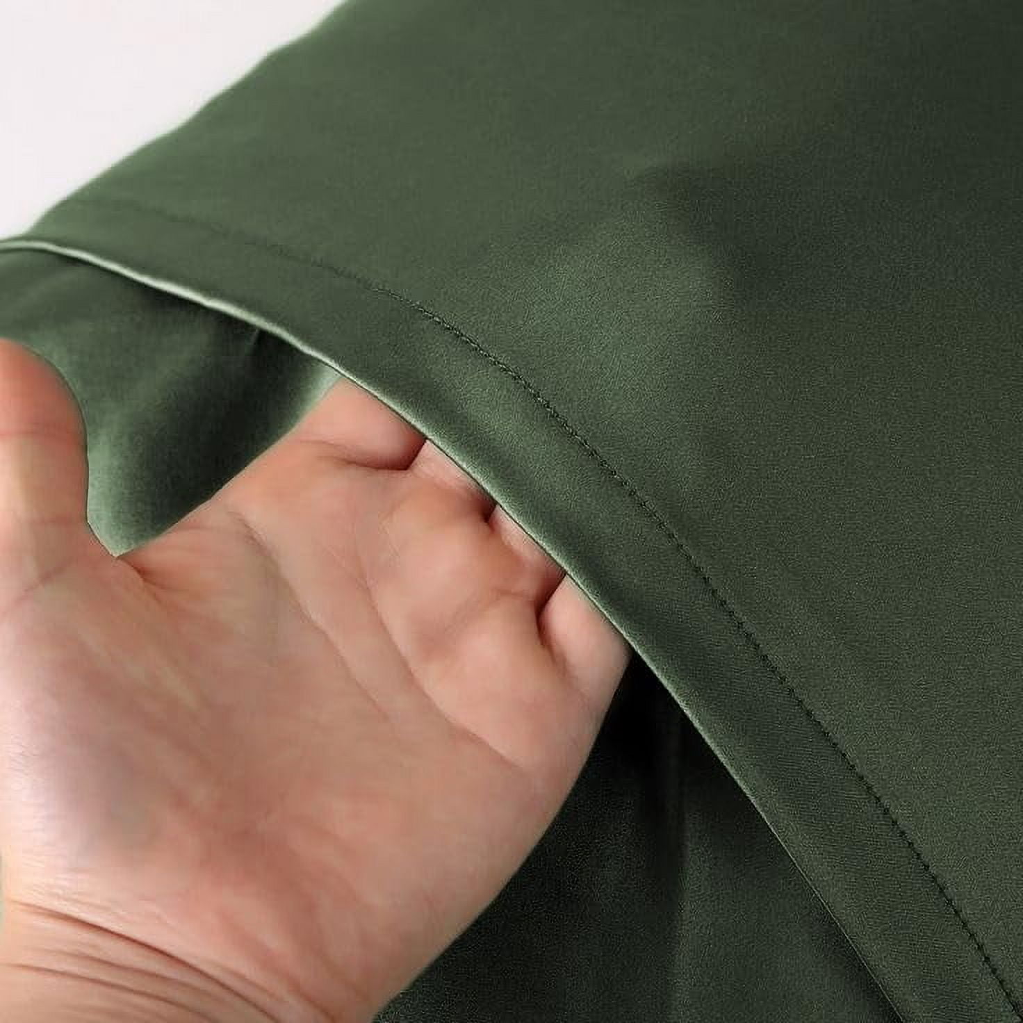 100% Bamboo California King Sheet Set - Ultra Soft, Breathable & Cooling, Ideal for Hot Sleepers, 16" Deep Pocket, Hotel Luxury Bedding (Avocado Green)
