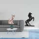 thumbnail image 2 of Figura de escritorio,Estatua de gato en estante,escritorio,oficina,decoración del hogar,Figura decorativa de escritorio de cerámica para decoración del hogar,Estatua de caballo,Estatua de, 2 of 8