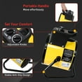 thumbnail image 4 of EAGLE PEAK 1500W Indoor Adjustable Heater with Digital Thermostat, 2 Modes, Spray Water Resistant IPx4 Space Heater, Over-heat Protection, Yellow, 4 of 10