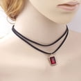 thumbnail image 2 of AYYUFE Neckband Choker Double Layers Durable Velvet Black Velvet Short Chain, 2 of 8