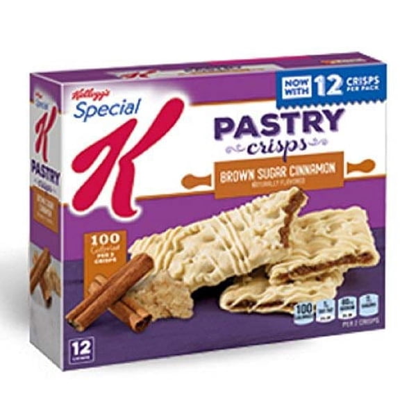 Kellogg's, Special K Pastry Crisps Brown Sugar Cinnamon, 12 ct (Pack of 2)