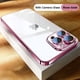 thumbnail image 3 of Funda de teléfono transparente con revestimiento de alta calidad para iPhone 16, 15, 14 Plus, 11, 12, 13 Pro Max, protección completa de lente, cubierta trasera de TPU suave a prueba de golpes, 3 of 5