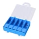 thumbnail image 5 of Compartimentos Cajas de aparejos de pesca Cebo Señuelo Caja de anzuelos Almacenamiento Caja de pesca de doble cara, 5 of 9