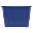 thumbnail image 2 of Rubbermaid Recycling Container, 18 Gallon, Green, 2 of 2