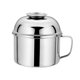thumbnail image 4 of OFFIGAM Caja De Comida Portátil De Acero Inoxidable Con Doble Para Cocina Y Viajes Color Plata, 4 of 8