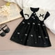 thumbnail image 4 of Vestido de verano de estilo coreano para niña, vestidos de princesa con lazo bordado y cuello de mariposa, mono para bebé, ropa para hermanas, 4 of 6