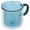 Light Green, variant on Rupoun 250ml Double-Layer Mug Heat-Resistant Cylindrical Cup (8.5 oz / 250 ml), Insulated Borosilicate Glass for Coffee and Milk with Light Green Handle