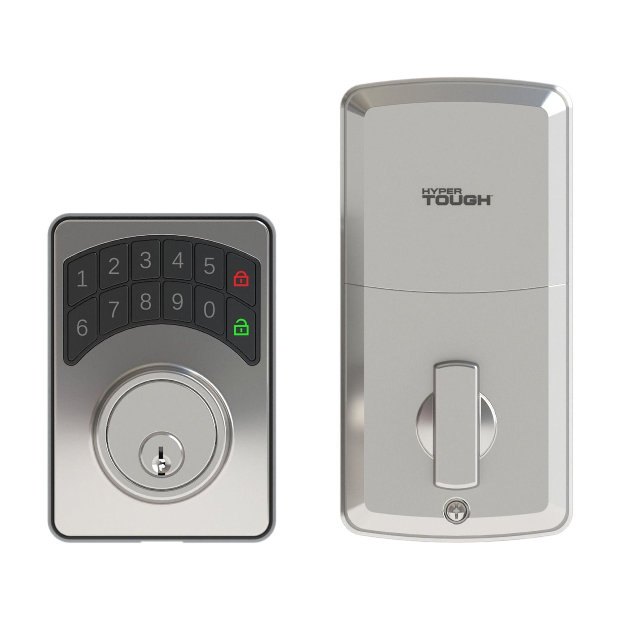 Hyper Tough Digital Deadbolt, Satin Nickel, Model 1752002