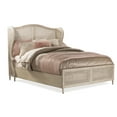 thumbnail image 2 of Hillsdale Furniture Sausalito Queen Cane Bed, Antique White, 2 of 9