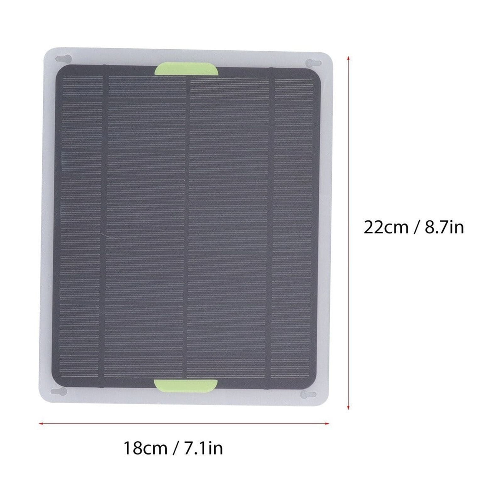 30W Single Solar Panel Heater for Crystal Solar Panel Heater, Solar Heater Drying Heating Pet House Warm Wind Solar Panel Heater Set for RV Outdoor Heating Charges Mobile Phones
