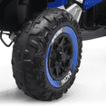 thumbnail image 3 of Funride 24 Volt Ride on Toys with Remote Control, Oversized ATV for Kids, 2-Seater 4 Wheeler for Toddlers, Power Car Wheels with Music, Bluetooth, Headlights, EVA Tires, Blue, 3 of 12