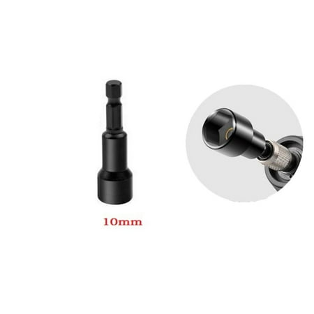 

6-19mm Magnetic Nut Screwdriver Deep Socket Adapter 1/4inch Hex Wrench Heads