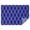 Blue Geometric Quatrefoil, variant on Colorful Pioneer Flower Patchwork Rectangle Tablecloth 60"x84",Waterproof Polyester Rectangle Table Cloth, Wipeable Spillproof Polyester Tablecloth for Dining, Camping, Indoor and Outdoor