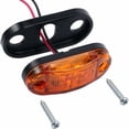 thumbnail image 5 of Luces indicadoras universales de fácil instalación para montaje en superficie para remolques, barcos, furgonetas y caravanas, LED superbrillantes, larga vida útil, mini luces LED ovaladas, 5 of 5
