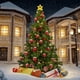 thumbnail image 5 of Adorno para árbol de Navidad con forma de estrella en 3D, árbol de Navidad decorativo con forma de estrella de píxel, decoración para árbol de Navidad para reuniones, festividades y fiestas, 5 of 5