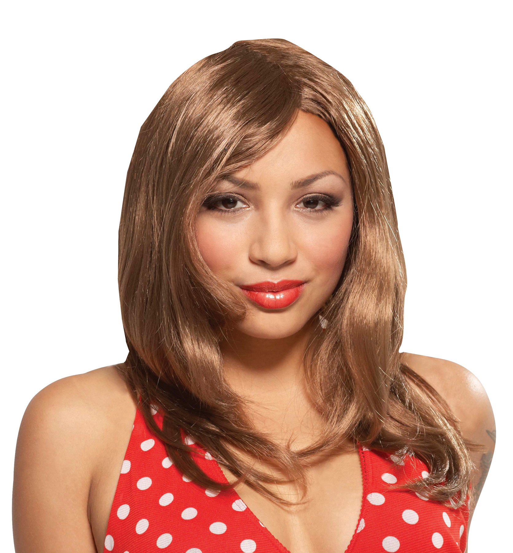 Morris Costumes WIG GLAMOUR GAL BROWN costume Walmart Canada