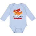 thumbnail image 3 of Inktastic Big Brother Cute Red and Orange Dragon Boys Long Sleeve Baby Bodysuit, 3 of 5