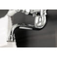 thumbnail image 3 of Kingston Brass KS516C Wall Mount Bathroom Faucet, Polished Chrome, 3 of 5
