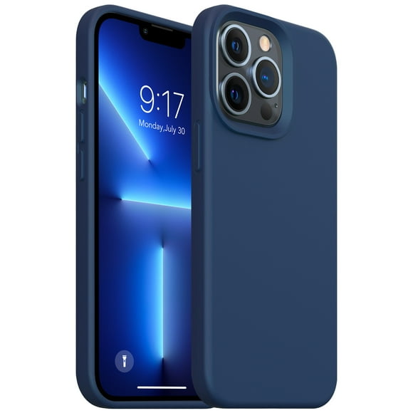 Amdohai Liquid Silicone Phone Case Compatible with iPhone 13 Pro Max Ultra Slim Shockproof Anti-Scratch Protective Phone Cases