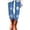 Blue-2, variant on Christmas Leggings for Women Elastic High Waist Festive Snowflake Print Holiday Tights Pants Workout Yoga Pants