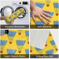 thumbnail image 4 of Front Door Mat Cartoon Badminton Bedroom Entryway Rug Non-Slip Washable Indoor Carpet Doormat Decorative Low Profile Area Rug for Home Living Room Bedroom Laundry Floor Decor, 24 x 16 Inch, 4 of 7