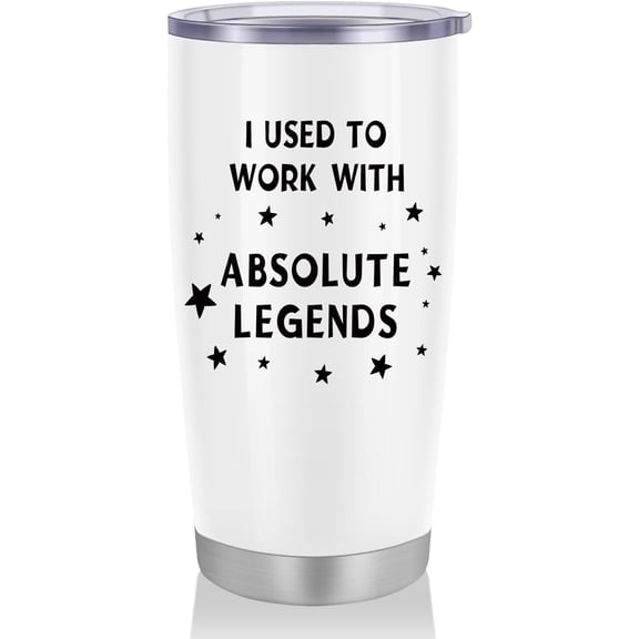 Funny Farewell Retirement Going Away Gifts for Coworker, Colleagues, Boss, Friends- Naughty New Job, Goodbye, Good Luck Gifts For Women, Men- 20 Oz Tumbler