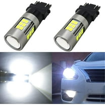 Alla Lighting 2pcs Back-up Reverse Lights Turn Signal Lights Brake Lights Stop DRL Tail Light Super White LED Bulbs Lamps for 2002-2006 Avalanche 1500/ Avalanche 2500 3157A 4114K 4157NAK 3457NA