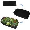 thumbnail image 4 of FAMTKT Fabric Raised Garden Bed Rectangle Breathable Planting Container Growth Bag Grow Bags, 4 of 5