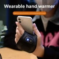 thumbnail image 2 of Hand Neck Warmers Electric Intelligent Pocket Warmer Rechargeable USB B9D6, 2 of 8