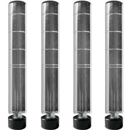 Shelving Inc. 96" h Chrome Wire Shelving Posts, 4 Count