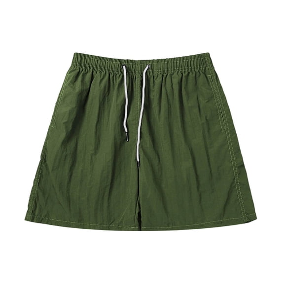 Cmfcve Men's Quick Dry Short Swim Trunks Casual Loose Fit Beach Vacation Summer Shorts