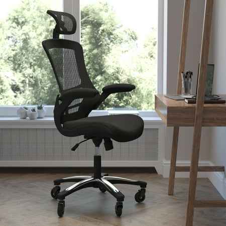 bizchair high-back black mesh swivel product