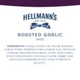 Hellmann's Sauce Roasted Garlic, 9 oz