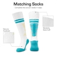 thumbnail image 2 of Tacos de Fútbol DREAM PAIRS Talla 11 Verde Menta con Medias, 2 of 6