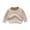 Brown, variant on Brondbend Knit Sweater Baby Toddler Sweater Crewneck Long Sleeved Fashion Stripe Girl and Boy Casual Warm Cotton Top Loose Fall Winter Comfortable Outdoor Soft Top,Beige