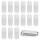 thumbnail image 1 of Uxcell Paquete de 25 Etiquetas en Blanco para Perros, 2" x 0.75" x 0.04" Etiquetas de Estampado de Metal, Etiquetas de Aluminio para Grabado/Manualidades [Plata], 1 of 1